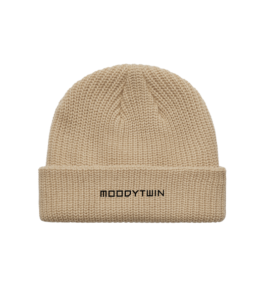 Signature Cable Beanie (Tan)