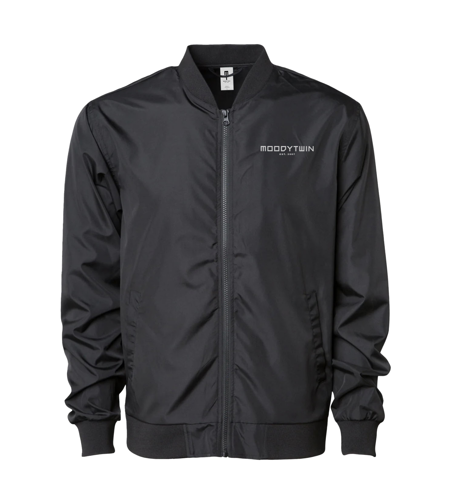 Signature Lightweight Bomber Jacket (Black)
