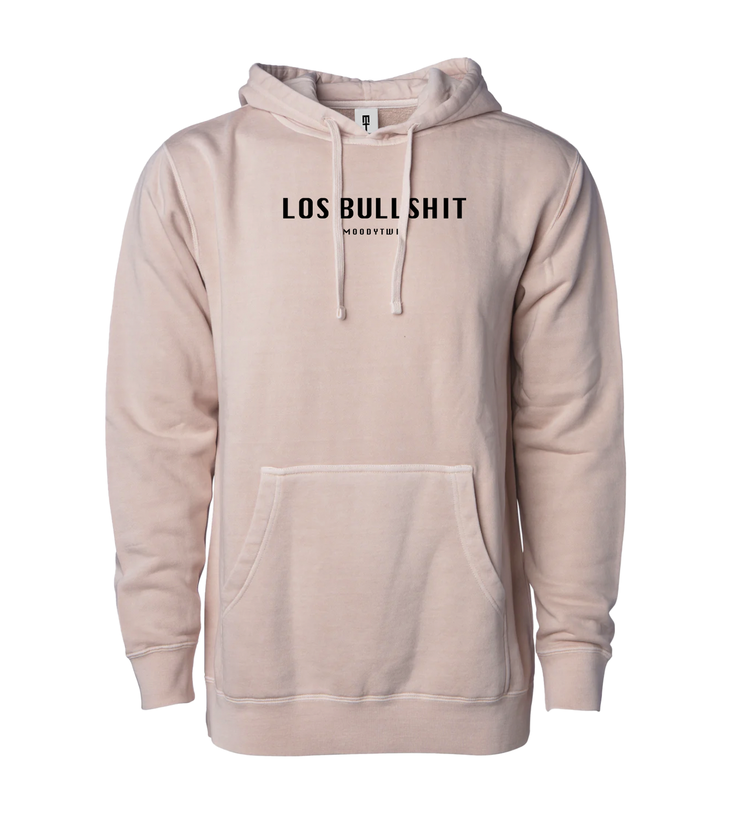 Los Bullshit Pigment Hoodie (Dusty Pink)