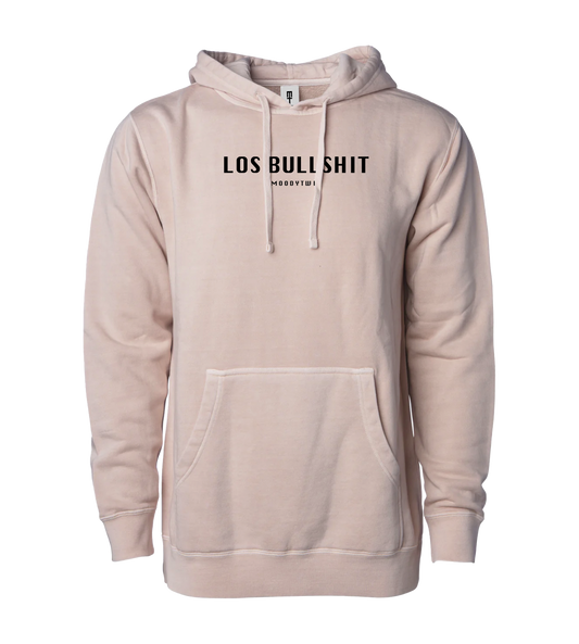 Los Bullshit Pigment Hoodie (Dusty Pink)