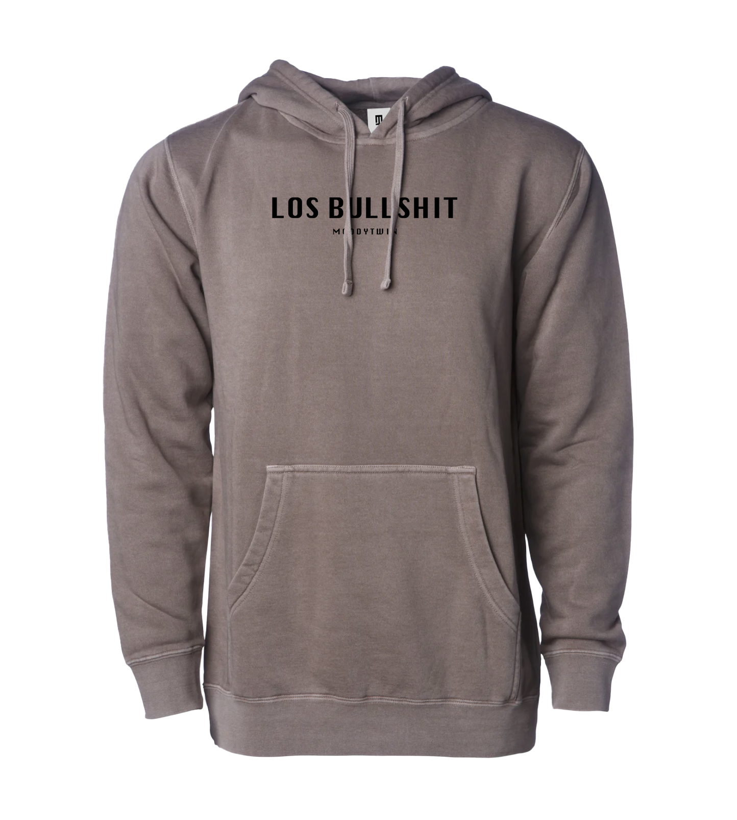 Los Bullshit Pigment Hoodie (Clay)