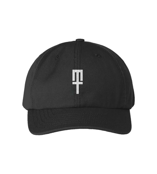 Logo Premium Cap (White on Black)