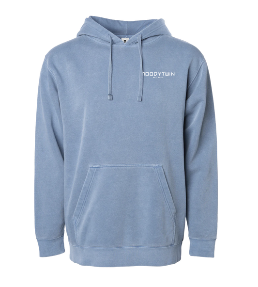 Signature Pigment Hoodie (Slate Blue)