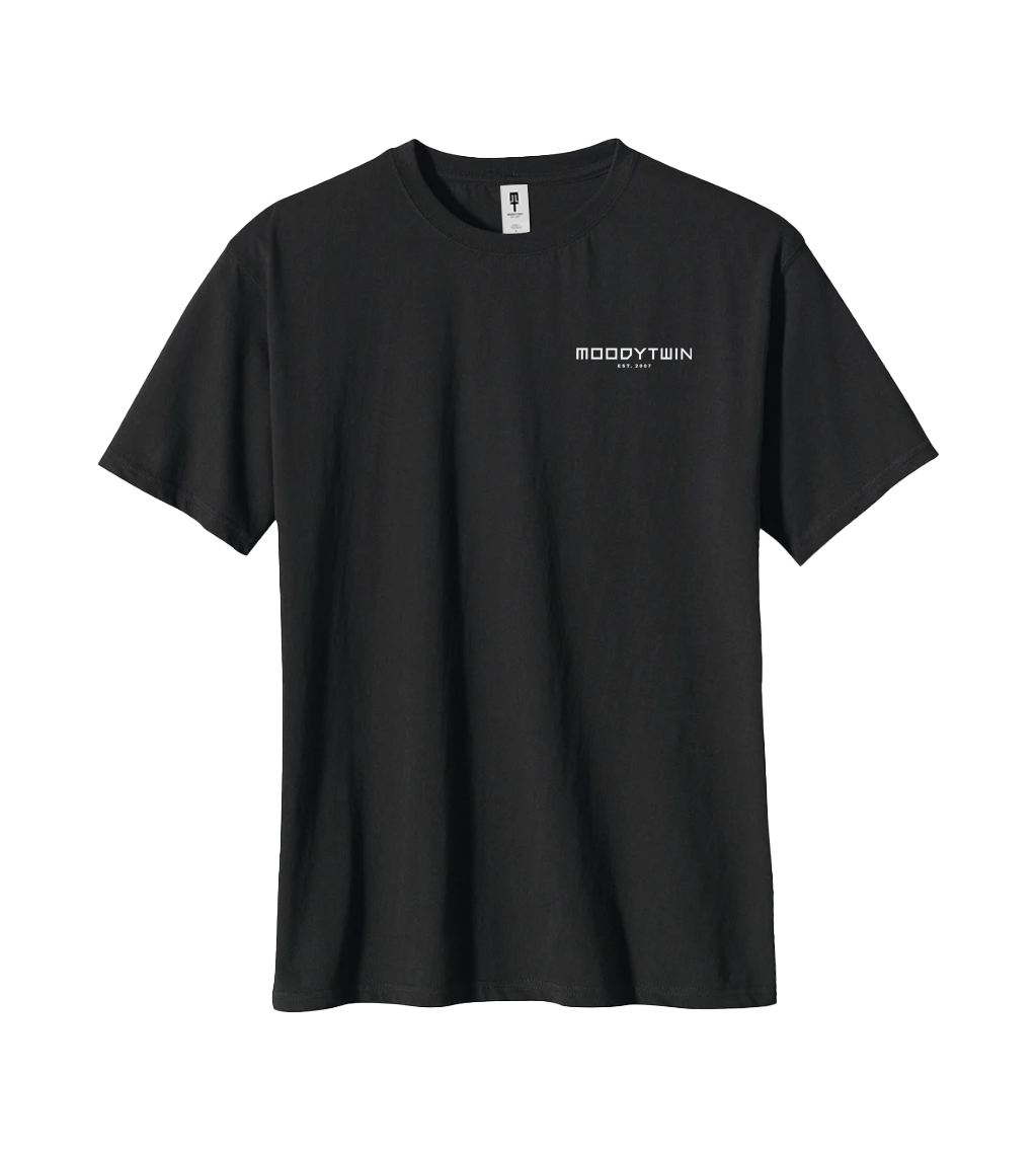 Signature Embroidered T-Shirt (Black)