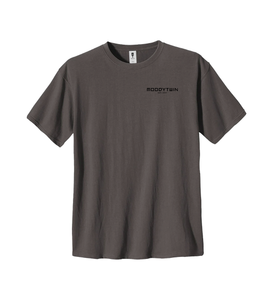 Signature Embroidered T-Shirt (Charcoal)