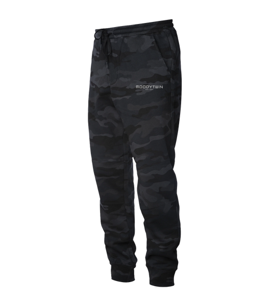 Signature Fleece Joggers (Black Camo)