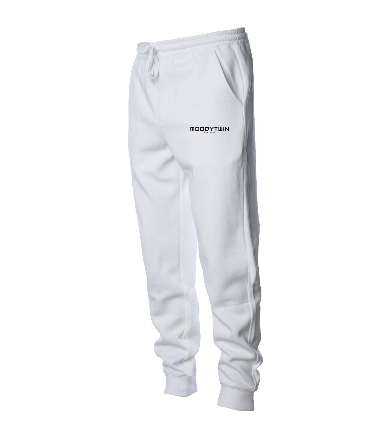Signature Fleece Joggers (White)