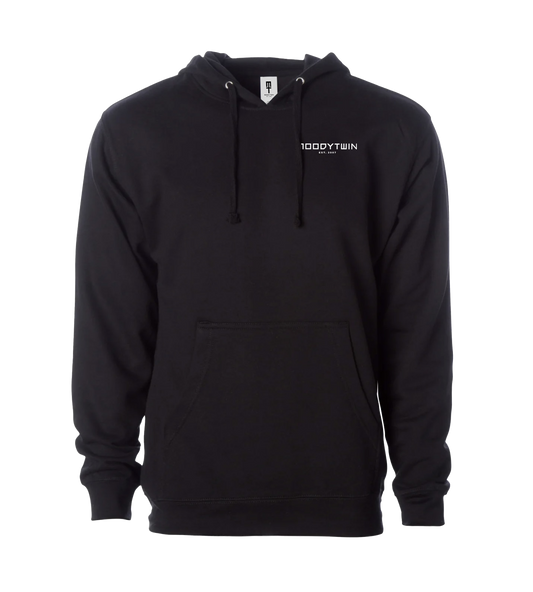 Signature Embroidered Hoodie (Black)