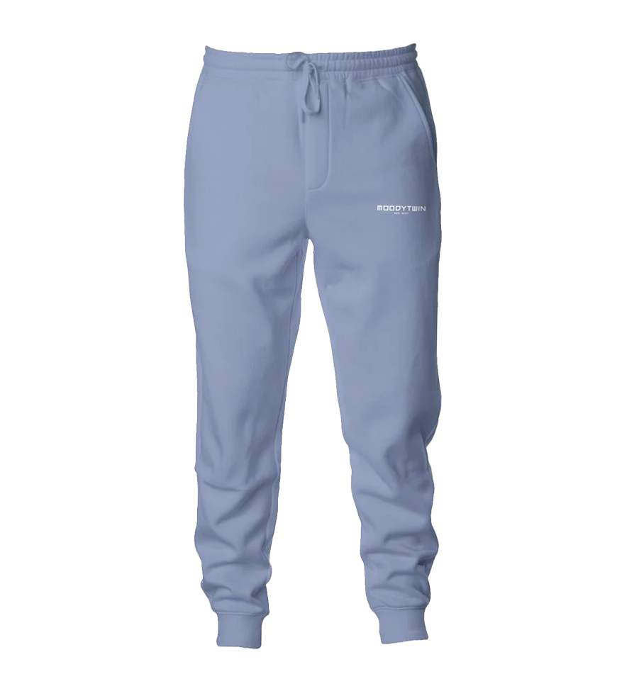 Signature Pigment Fleece Joggers (Slate Blue)