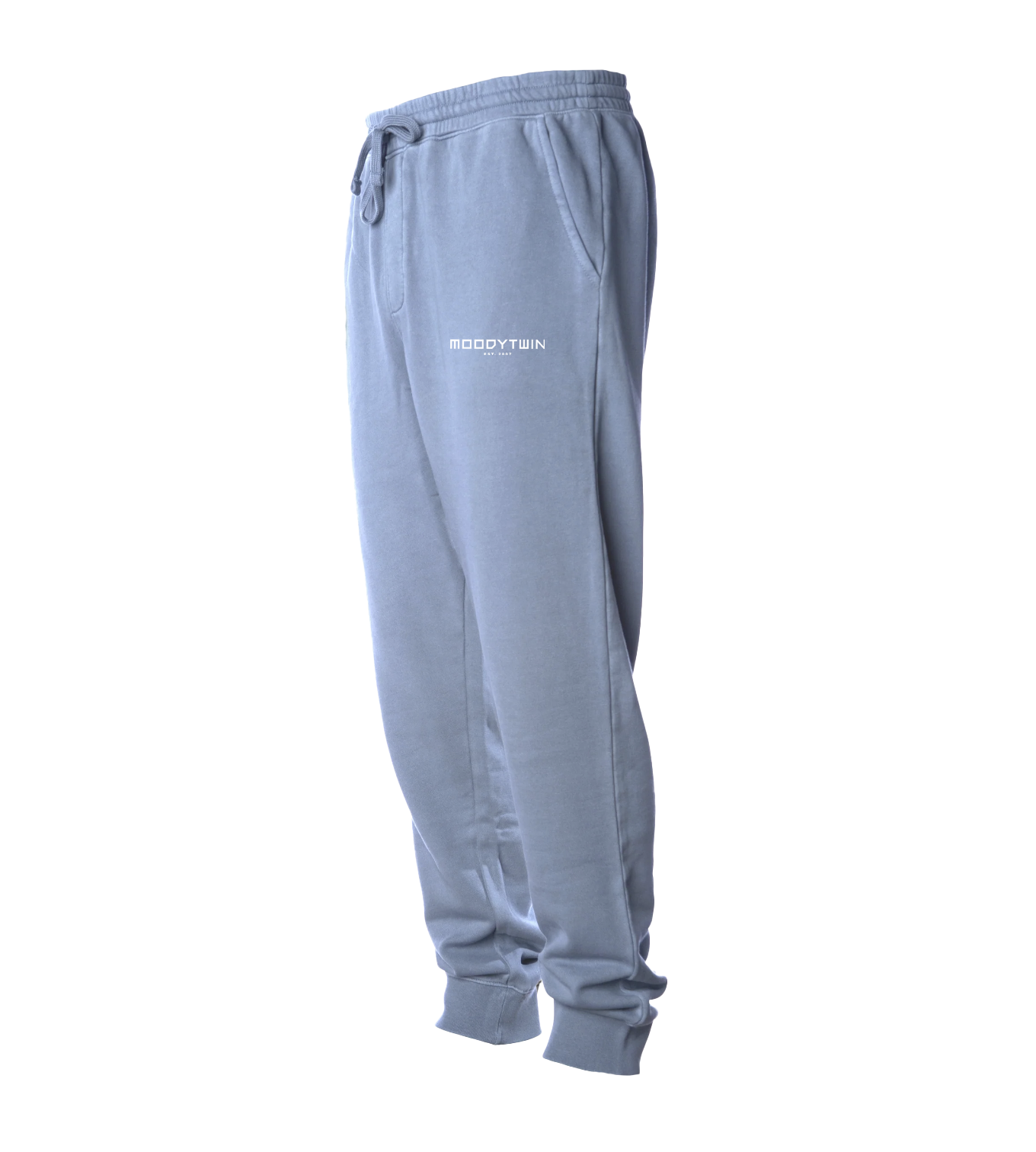 Signature Pigment Fleece Joggers (Slate Blue)