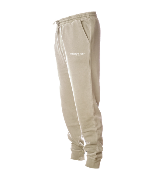 Signature Pigment Fleece Joggers (Sandstone)