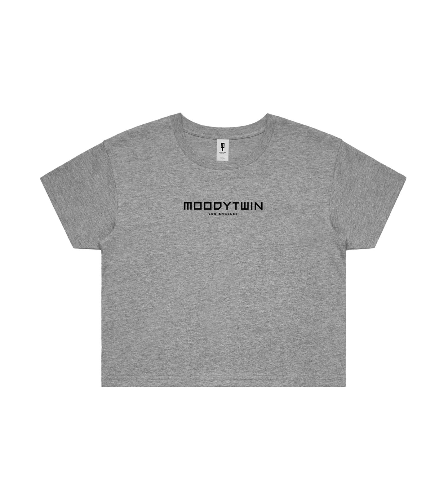 Signature Street Crop T-shirt (Athletic Heather)