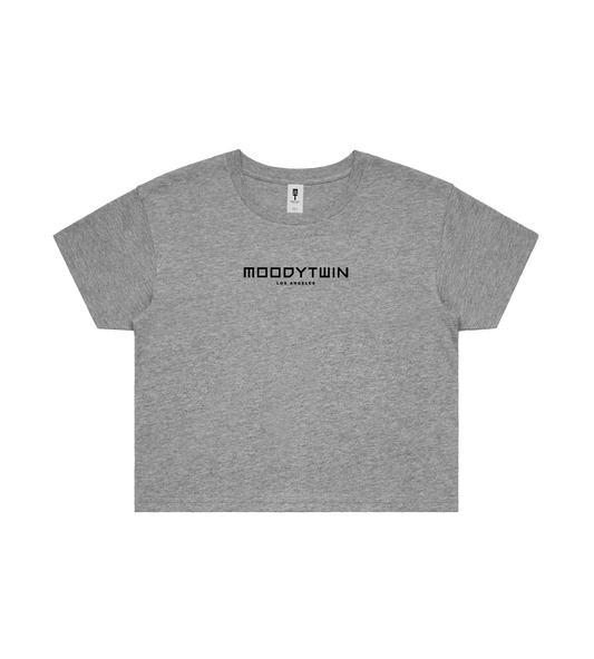 Signature Street Crop T-shirt (Athletic Heather)