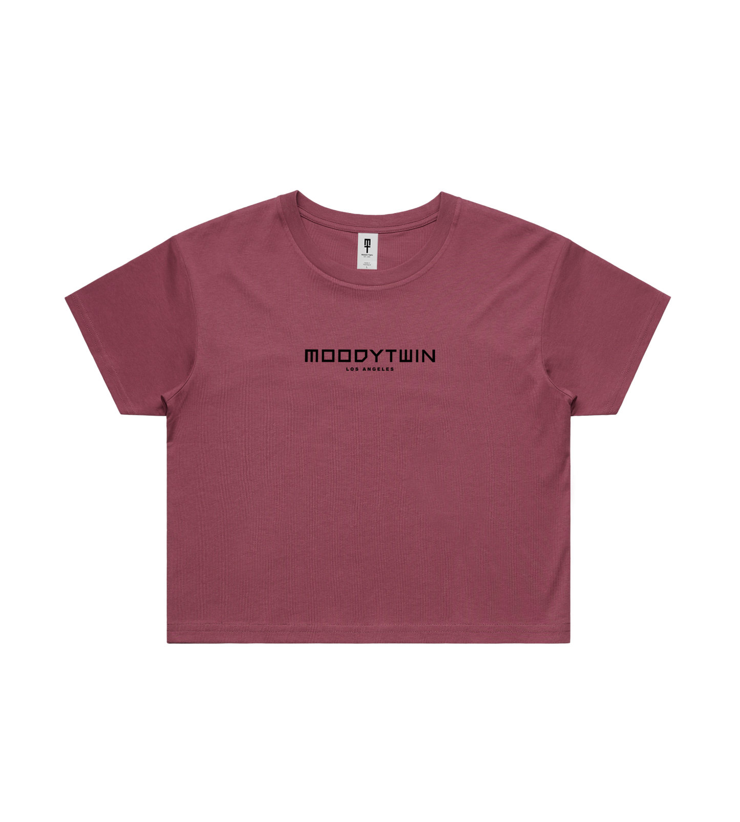 Signature Street Crop T-shirt (Berry)