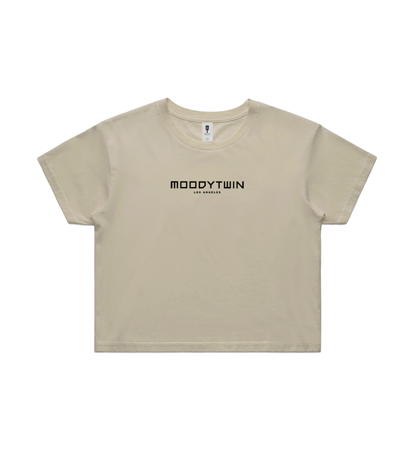 Signature Street Crop T-shirt (Sand)