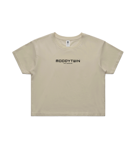 Signature Street Crop T-shirt (Sand)