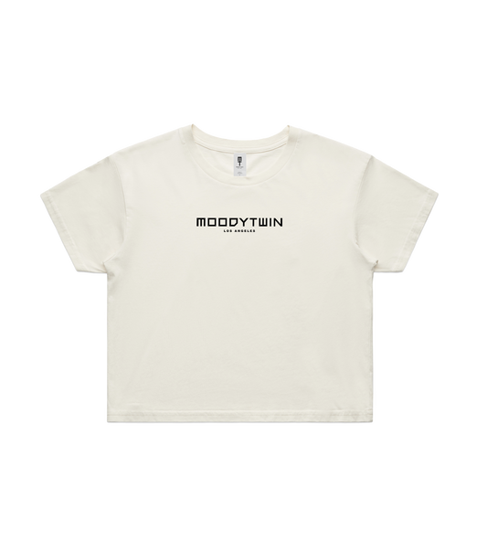 Signature Street Crop T-shirt (Ecru)