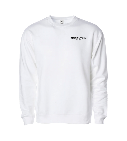 Signature Embroidered Sweatshirt (White)