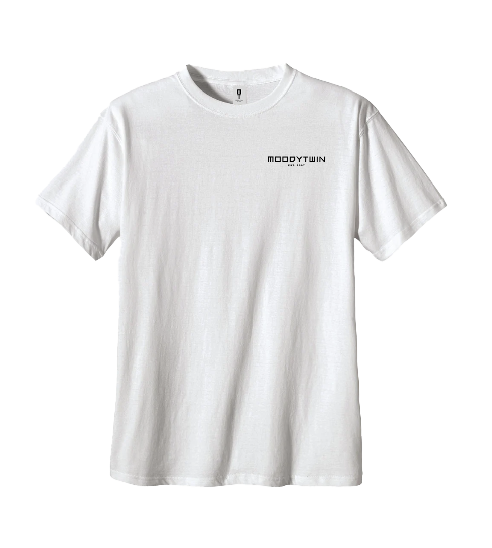 Signature Embroidered T-Shirt (White)