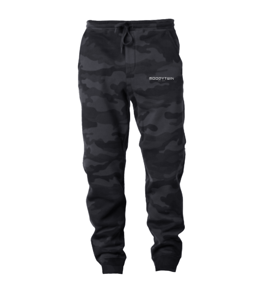 Signature Fleece Joggers (Black Camo)