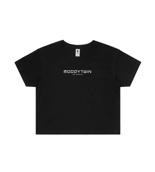 Signature Street Crop T-shirt (Black)
