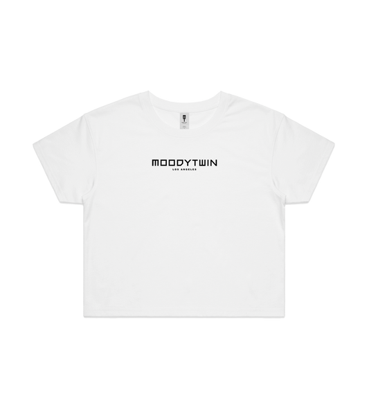 Signature Street Crop T-shirt (White)