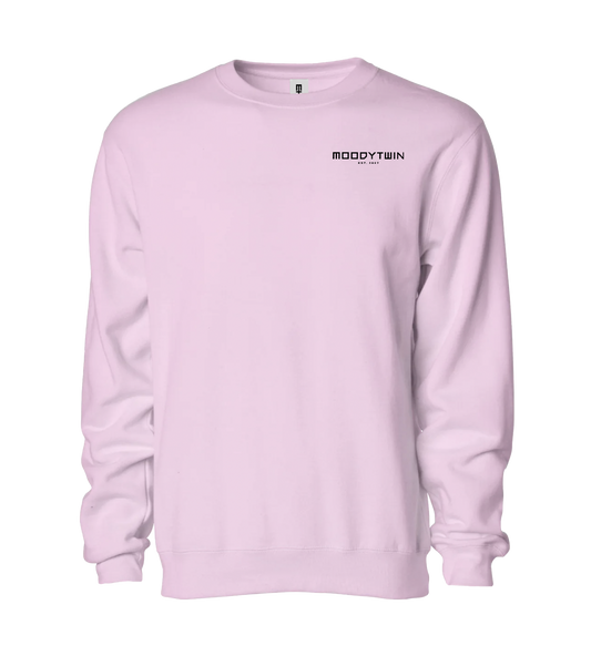 Signature Embroidered Sweatshirt (Light Pink)