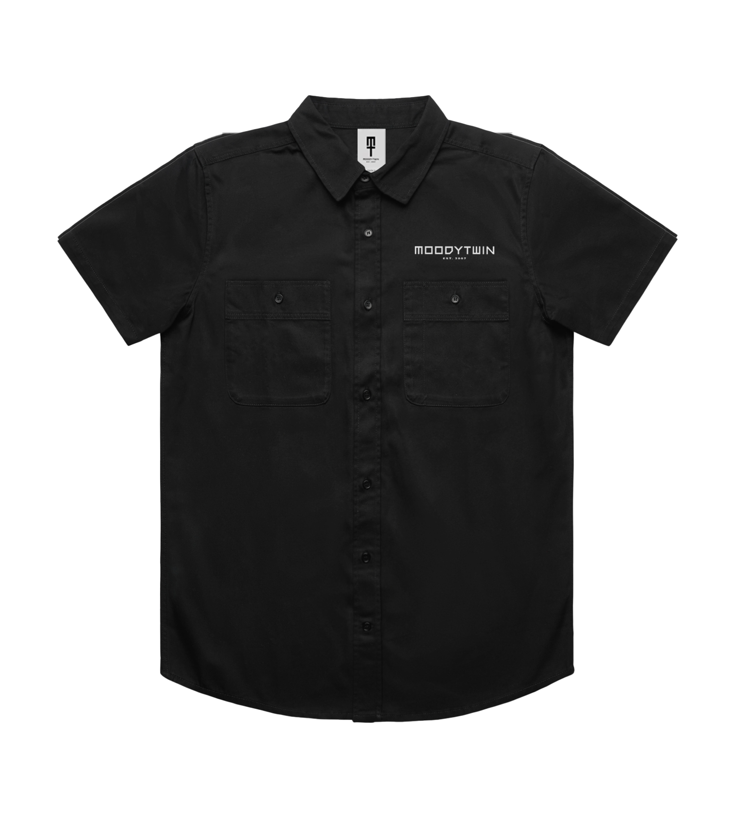 Black shirt for work outlet
